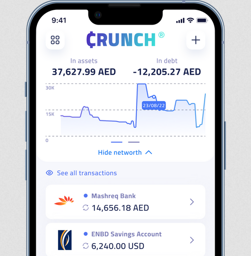 UAE fintech startup Crunch launches new personal finance management app