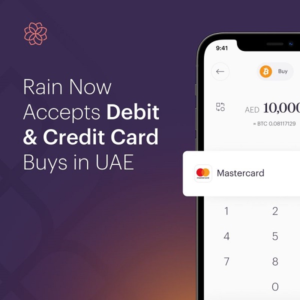 Rain introduces debit and credit card payments for virtual asset transactions