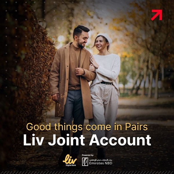 Emirates NBD’s Liv becomes first digital bank to offer digital joint accounts in the MENAT region