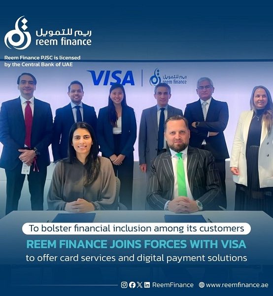 Abu Dhabi’s Reem Finance partners with Visa to provide innovative digital payment solutions