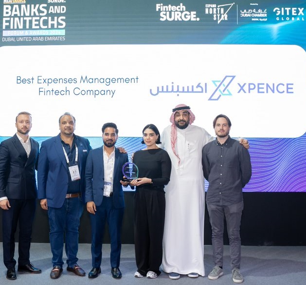 UAE fintech scale-up Xpence wins Best Expenses Management Platform at Fintech Surge 2024