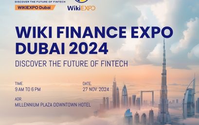 The Wiki Finance Expo Dubai 2024 will be held on November 27, 2024