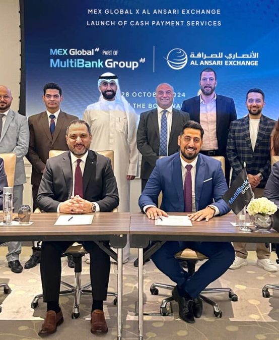 MultiBank Group and Al Ansari Exchange partner to launch innovative cash payment services