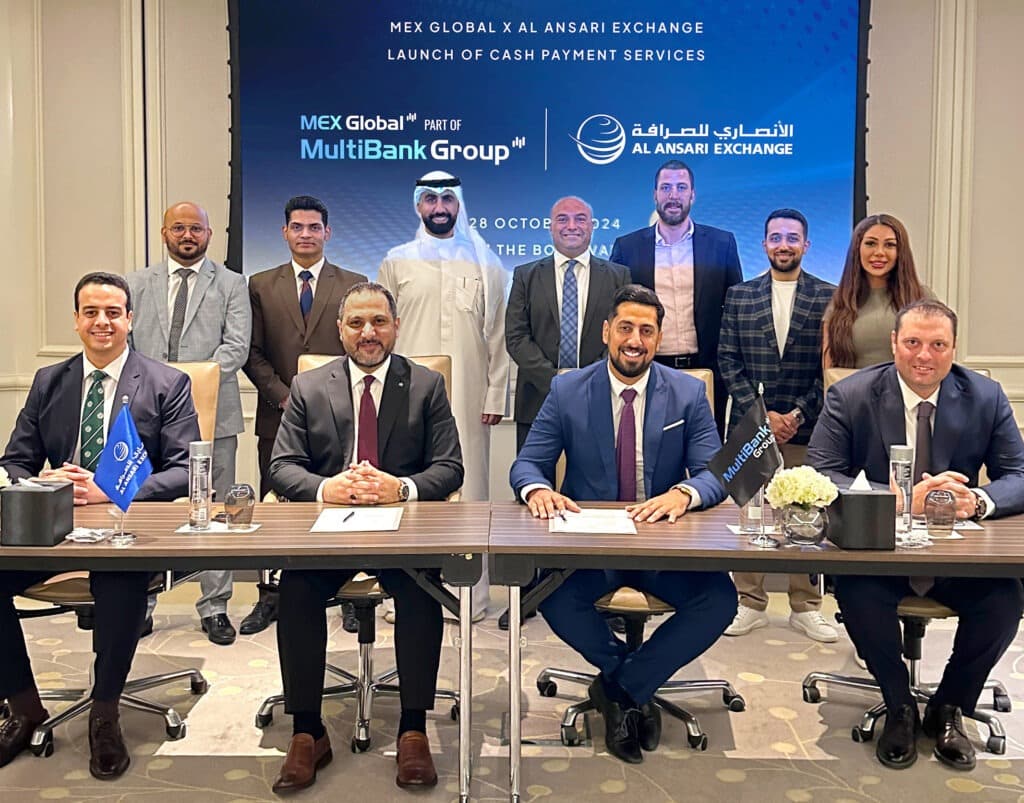 MultiBank Group and Al Ansari Exchange partner to launch innovative cash payment services