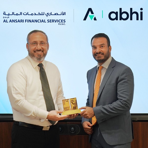 Al Ansari Financial Services announces strategic partnership with Abhi