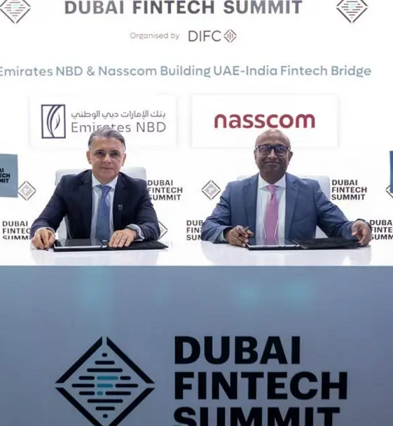 Emirates NBD and Nasscom partner to drive fintech innovation between the UAE and India